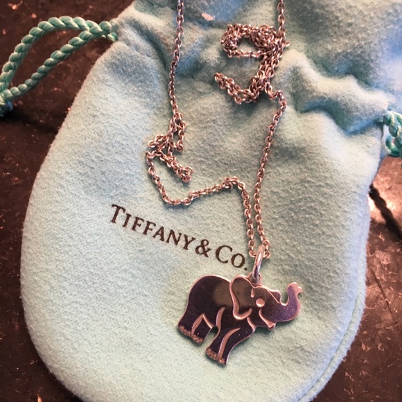 Sterling Silver Tiffany Elephant 